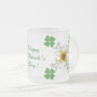 Alles Gute zum St. Patrick's Day ! Klee mit Calla