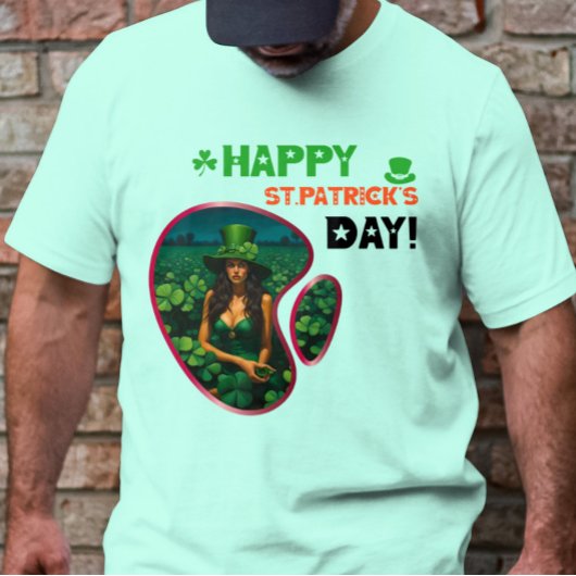 Alles Gute zum St.Patrick's Day! - Leprechaun-Scav T-Shirt