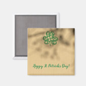 Alles Gute zum St. Patrick's Day! Magnet (Vorderseite/Rückseite)