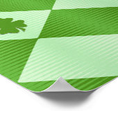 Alles Gute zum St. Patrick's Day... Poster (Ecke)