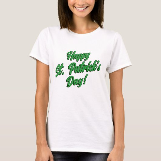 Alles Gute zum St. Patrick's Day! T-Shirt (Vorderseite)