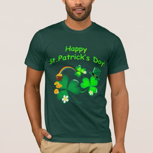 Alles Gute zum St. Patrick's Day! T-Shirt (Vorderseite)