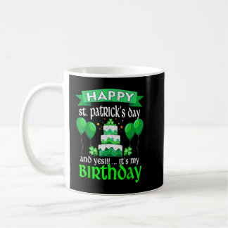 Alles Gute zum St Patrick's Day und ja, mein Gebur Kaffeetasse