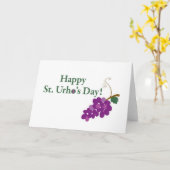 Alles Gute zum St. Urho's Day! Karte (Gelbe Blume)