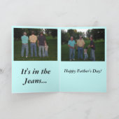 Alles Gute zum Tag des Vaters! Karte (Innenseite)