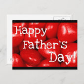 Alles Gute zum Tag des Vaters! Postkarte (Vorne/Hinten)