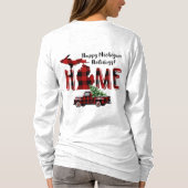 Alles Gute zum Urlaub in Michigan! T-Shirt (Rückseite)