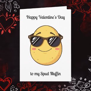 Alles Gute zum Valentinstag zu meinem Spud Muffin  Karte