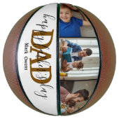 Alles Gute zum Vatertag Basketball (Vertikal)