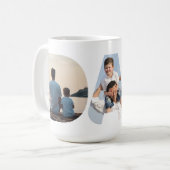 Alles Gute zum Vatertag, bester Vater ever! Kaffeetasse (Vorderseite Links)