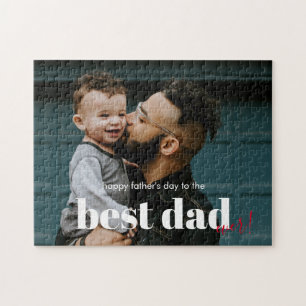 Alles Gute zum Vatertag Bester Vater Puzzle