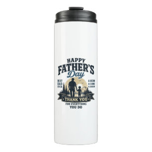 Alles Gute zum Vatertag - Bester Vater überhaupt Thermosbecher