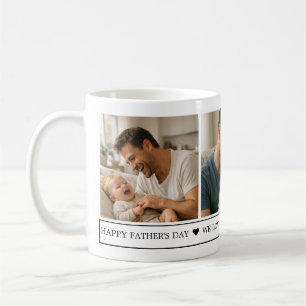 Alles Gute zum Vatertag Foto Benutzerdefinierter Kaffeetasse