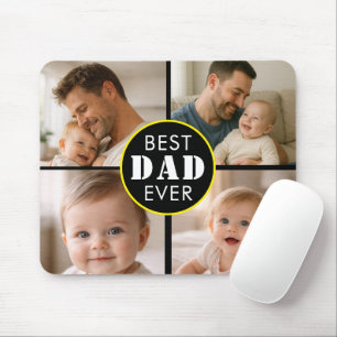 Alles Gute zum Vatertag Foto Benutzerdefinierter Mousepad