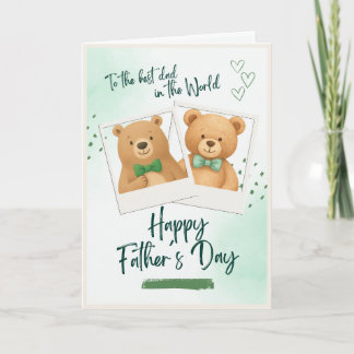 Alles Gute zum Vatertag für den besten Vater der W Karte