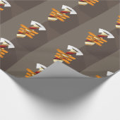 Alles Gute zum Vatertag Geschenkpapier (Ecke)