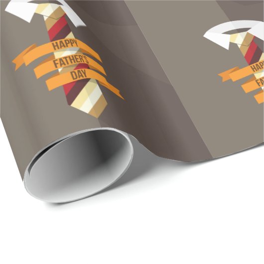 Alles Gute zum Vatertag Geschenkpapier (Rolleneckpunkt)