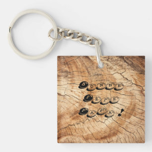 Alles Gute zum Vatertag! Holz Schlüsselanhänger