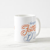 Alles Gute zum Vatertag Kaffeetasse (VorderseiteRechts)