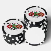 Alles Gute zum Vatertag  Pokerchips (Stapel)
