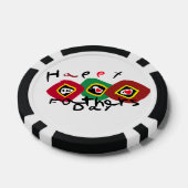 Alles Gute zum Vatertag  Pokerchips (Einzeln)