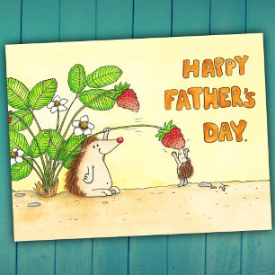 Alles Gute zum Vatertag Postkarte