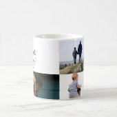 Alles Gute zum Vatertag Schnurrbart-Tribut-Design Kaffeetasse (Mittel)