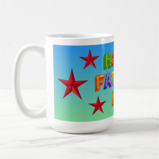Alles Gute zum Vatertag Stern Kaffeetasse