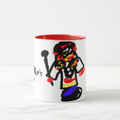 Alles Gute zum Vatertag Tasse (Zentrum)