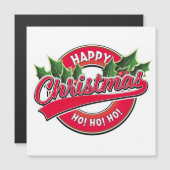 Alles Gute zum Weihnachtsfest! Ho! Ho! Car Magnet (Vorne/Hinten)