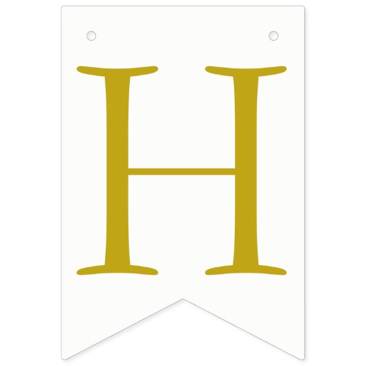 Alles- Gute zum Wimpelkette (Zweite Fahne)