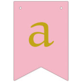 Alles- Gute zum Wimpelkette (Dritte Fahne)