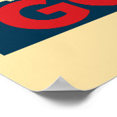 Alles Hail The God-King-Poster Poster (Ecke)