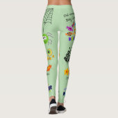 Alles Halloween Graphic Leggings (Rückseite)