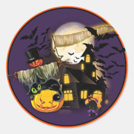 Alles Halloween Stickers Set der 20 Runde