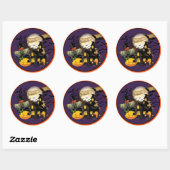 Alles Halloween Stickers Set der 20 Runde (Blatt)