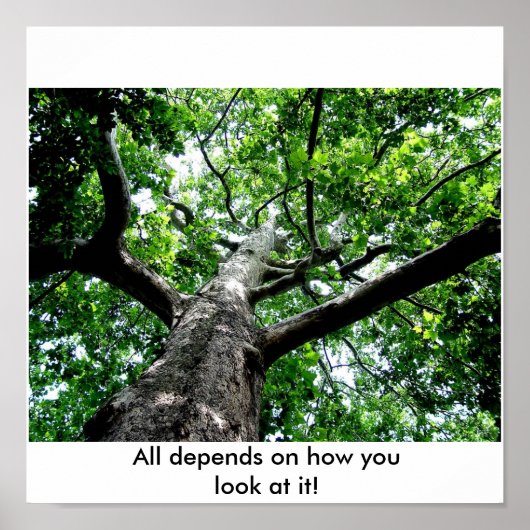 Alles hängt davon ab, wie Sie es ansehen! Poster (Vorne)