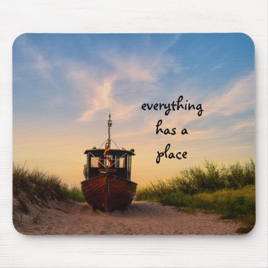 Alles hat Platz Mousepad (Vorne)