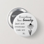 Alles hat Schönheit, gerade nicht, das jeder I. Button (Vorne & Hinten)