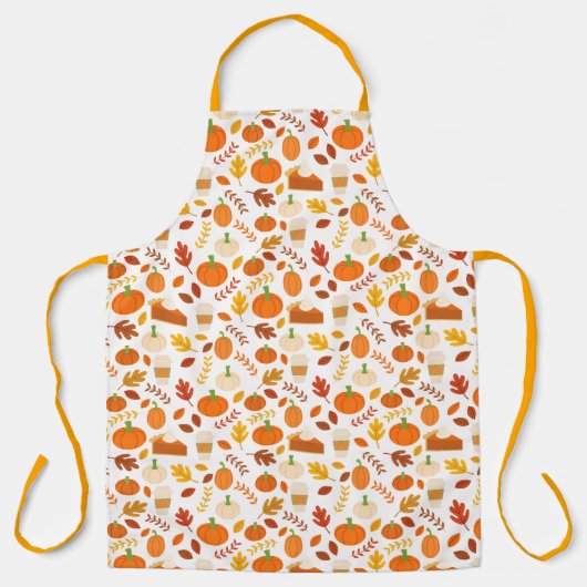 Alles Herbstmuster Schürze (Vorderseite)