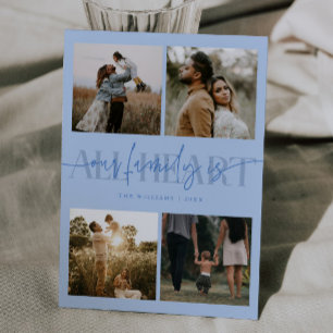 Alles Herz Icy Blue Foto Valentinstag Feiertagskarte