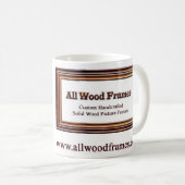 Alles Holz gestaltet Tasse (VorderseiteRechts)