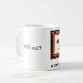 Alles Holz gestaltet Tasse (Vorderseite Links)