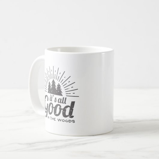 Alles im Wald gut Kaffeetasse (Vorderseite Links)