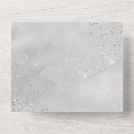 Alles in allem ein einladendes Design All In One Einladung (Rückseite)