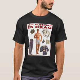 Alles in allem ist Drag Vintag Businessman T-Shirt
