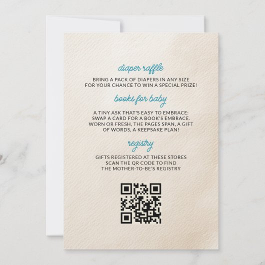 Alles in allem kommt die Son Baby Boy Dusche Einladung (Rückseite)