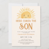 Alles in allem kommt die Son Baby Dusche Einladung (Vorderseite)