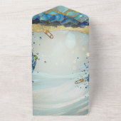 ALLES IN EINEM BABY SHOWING-Design All In One Einladung (Außenbereich)