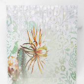 Alles in einem Kaktus sukkulente Hochzeit Einladun Dreifach Gefaltete Einladung (Innen Erste Seite)